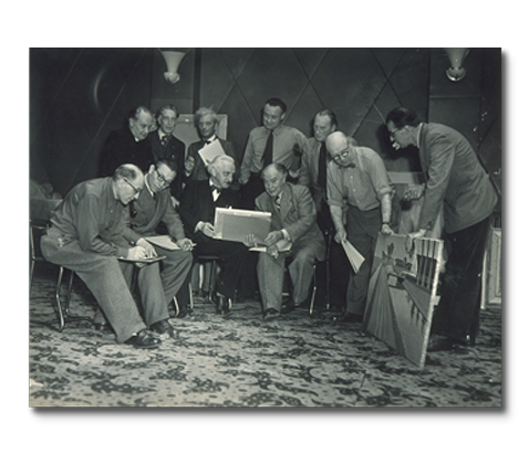 collega's en Han van Dam